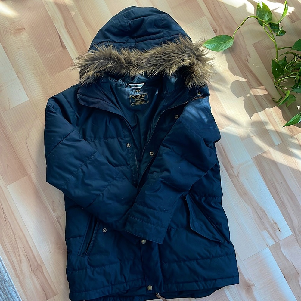 Black womens Burton jacket